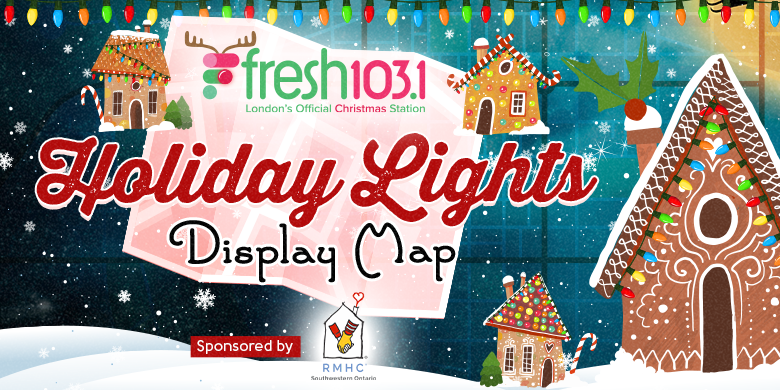 Holiday Lights Display Map Presented by Ronald McDonald House SWO