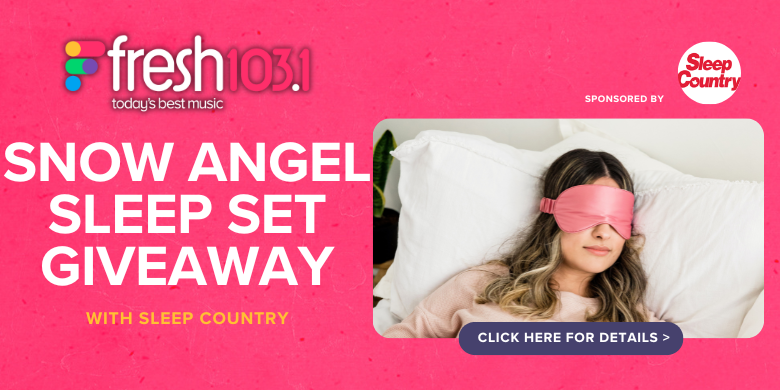 WIN a Snow Angel Sleep Set with Sleep Country