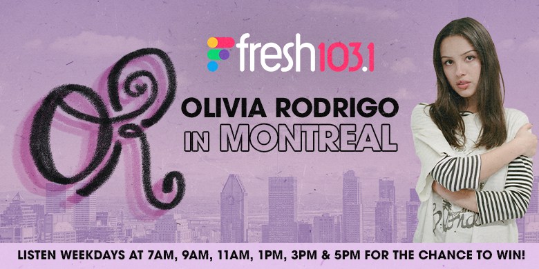 Olivia Rodrigo in Montreal